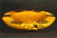 C2214 — Shallow Sculpted Vessel with detailing