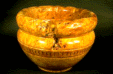 A2033 — Open Vessel with carved undulating rim