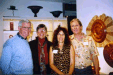 Ian Roland, Mimi and Iona & Dennis Elliott